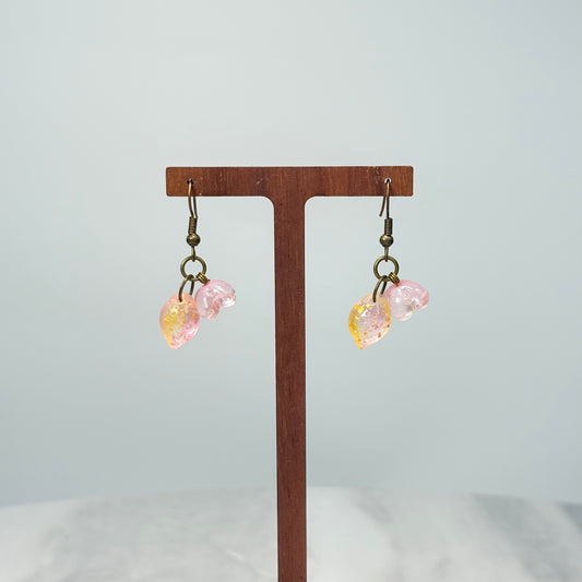 Blossom Calm Glass Earrings