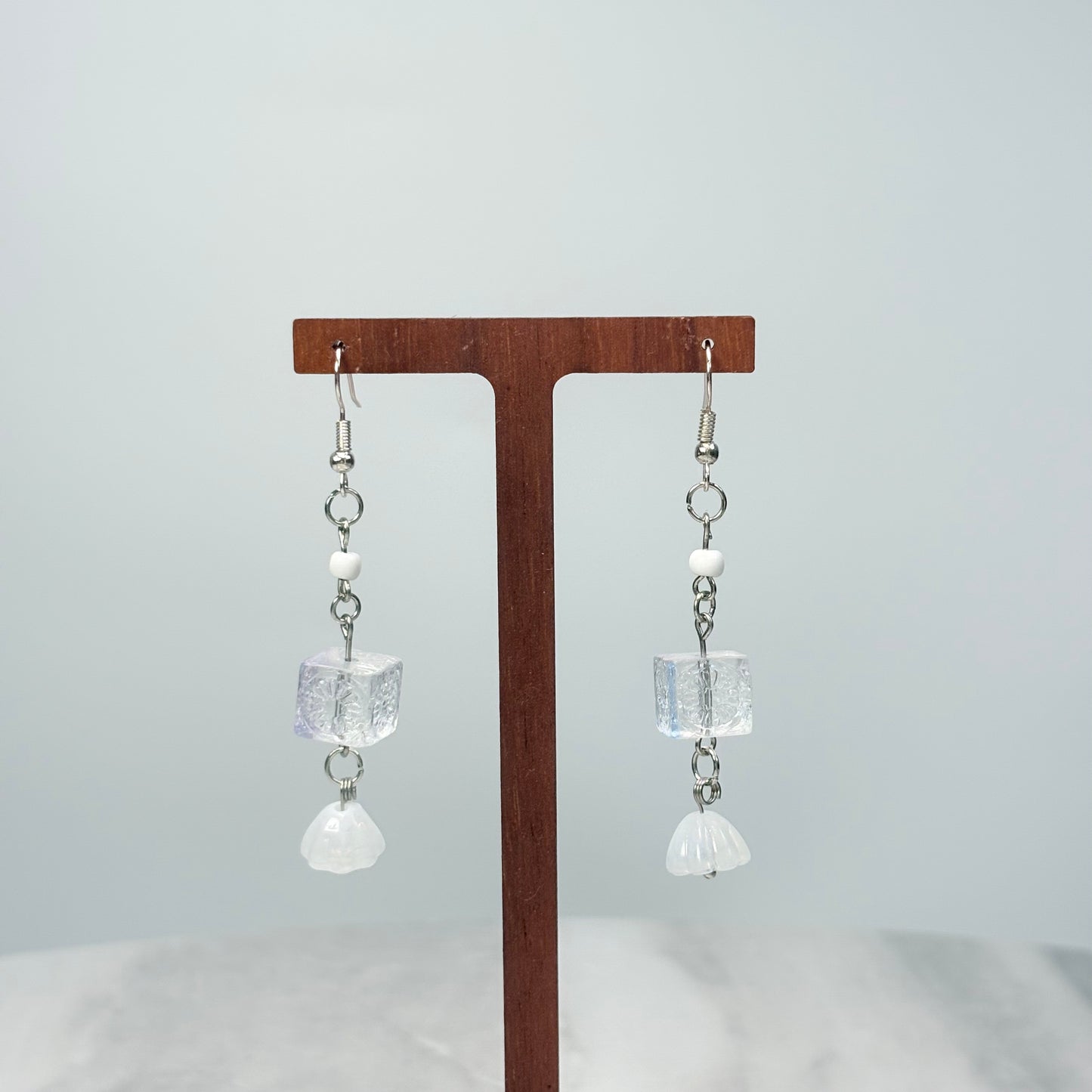 Crystal Purity Glass Earrings