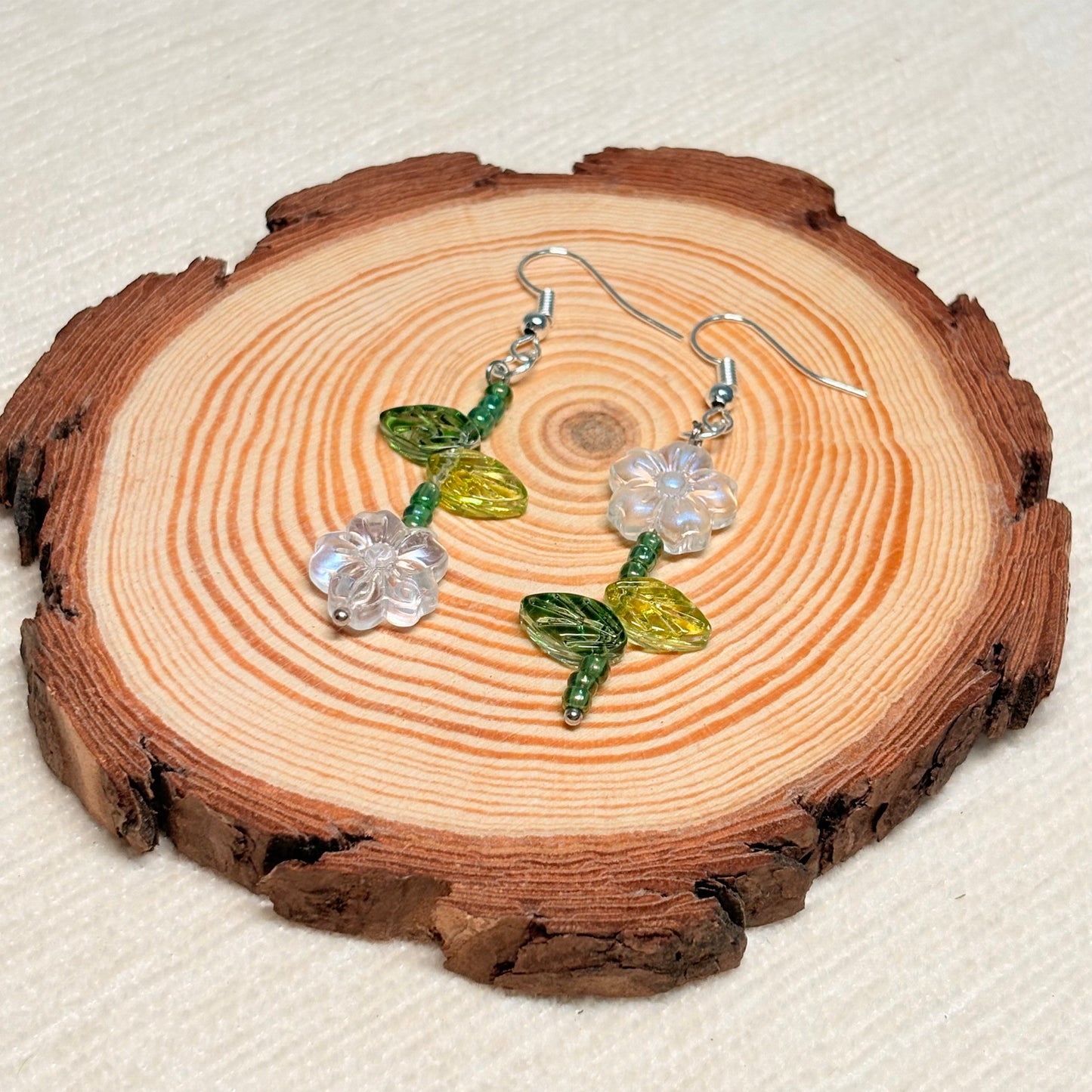 Bloom of Renewal Glass Earrings