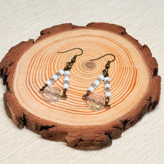 Blessing Sphere Glass Earrings