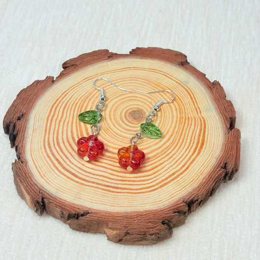 Blossom Vitality Glass Earrings