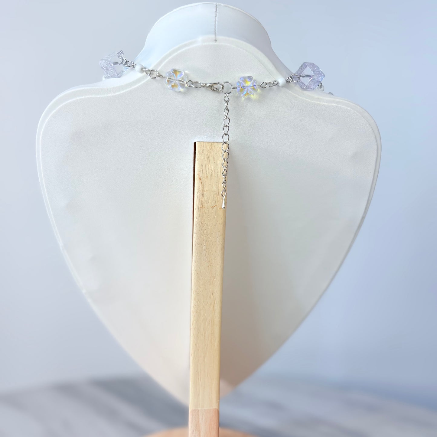 Moon Realm Rebirth Glass Necklace