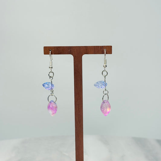 Magic Aura Glass Earrings