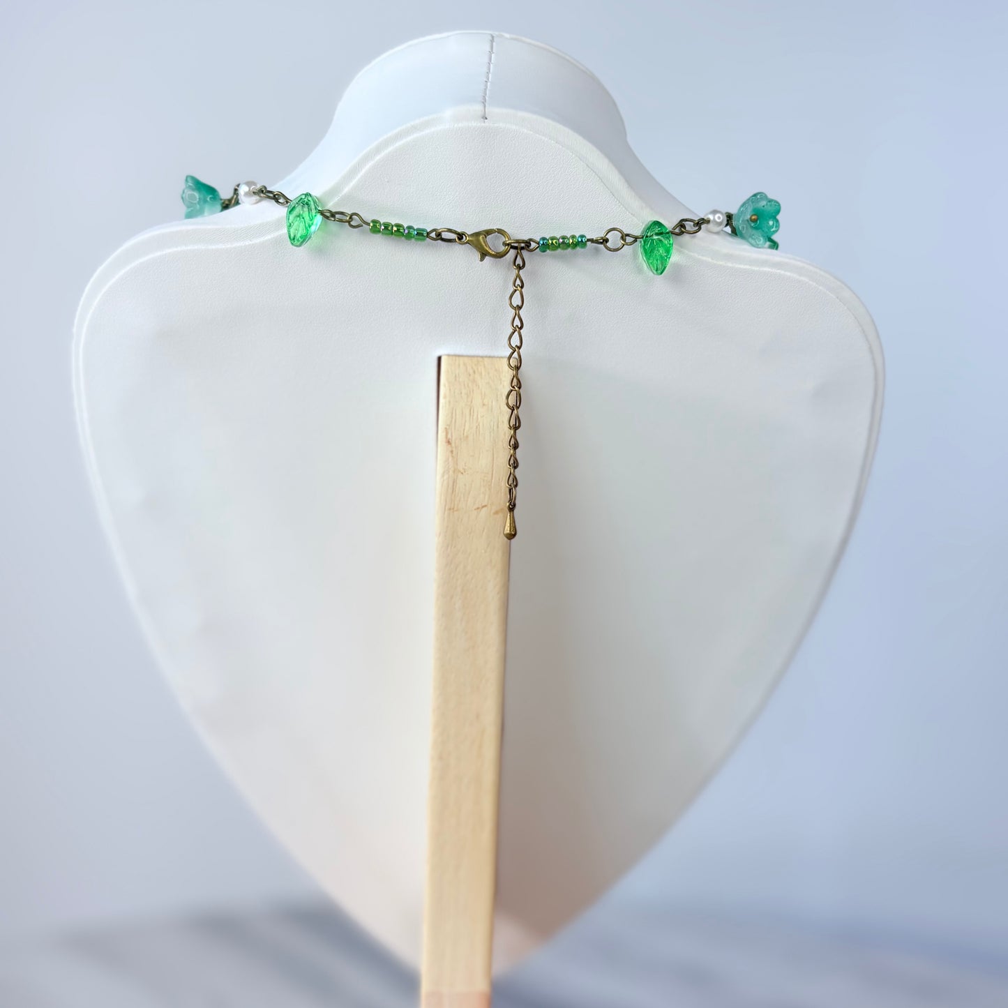 Woodland Shimmer Glass Necklace
