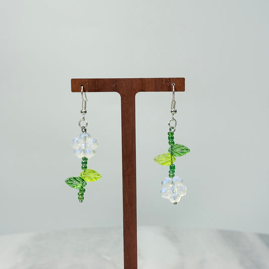 Bloom of Renewal Glass Earrings