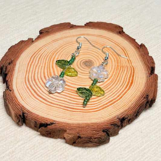 Bloom of Renewal Glass Earrings