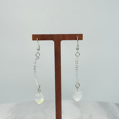 Crystal Strawberry Fresh Start Glass Earrings