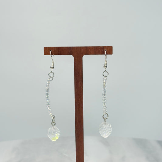 Crystal Strawberry Fresh Start Glass Earrings